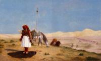 Gerome, Jean-Leon - arab oil painting